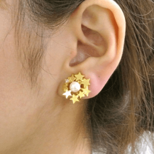 trim 【C-059P】trim / パールスターピアス