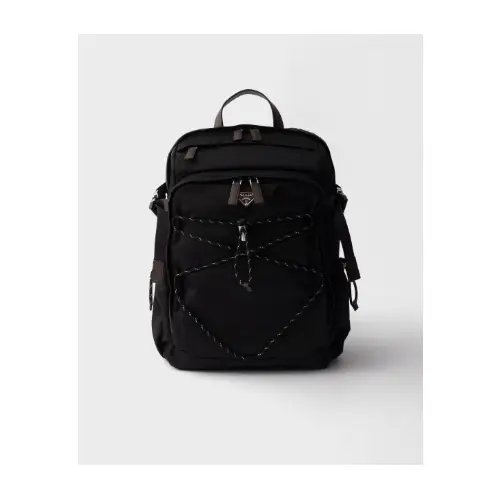 PRADA プラダ スピードロック Re-Nylon レザー バックパック