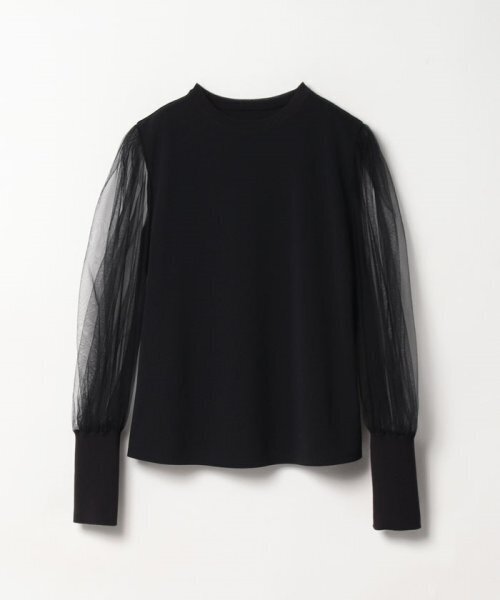 LANVIN COLLECTION チュールスリーブカットソー