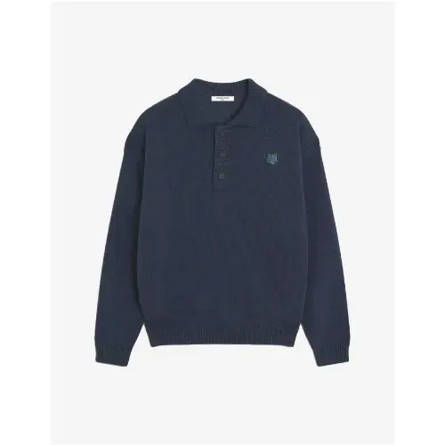 Maison Kitsune BOLD FOX HEAD PATCH COMFORT POLO