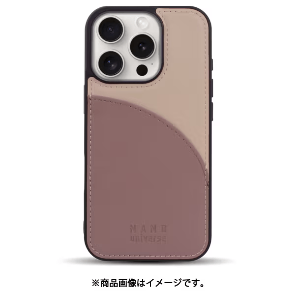 NANO universe カードポケットバイカラー
