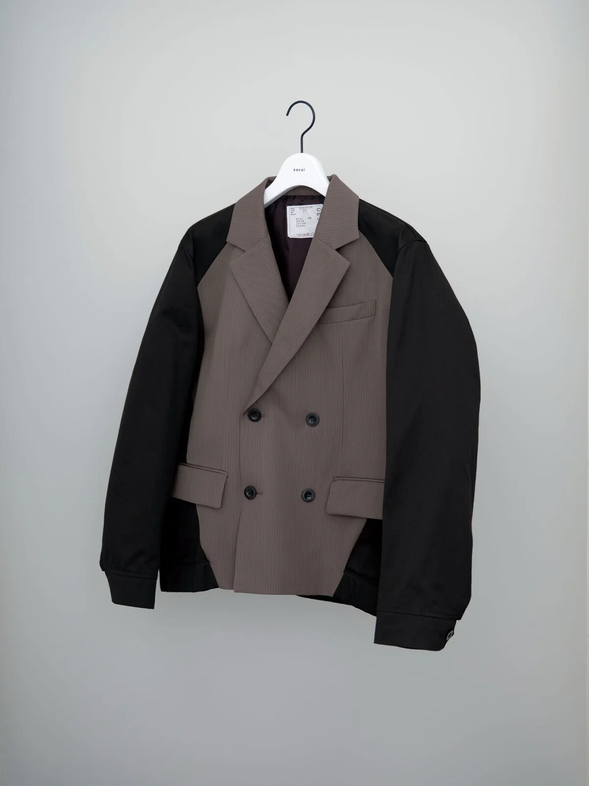 sacai Doeskin Mix Jacket