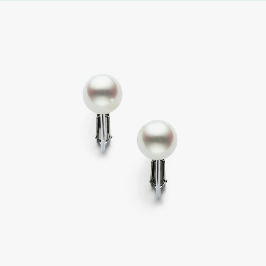 TASAKI あこや真珠 イヤリング (クリップタイプ/7.5mm)