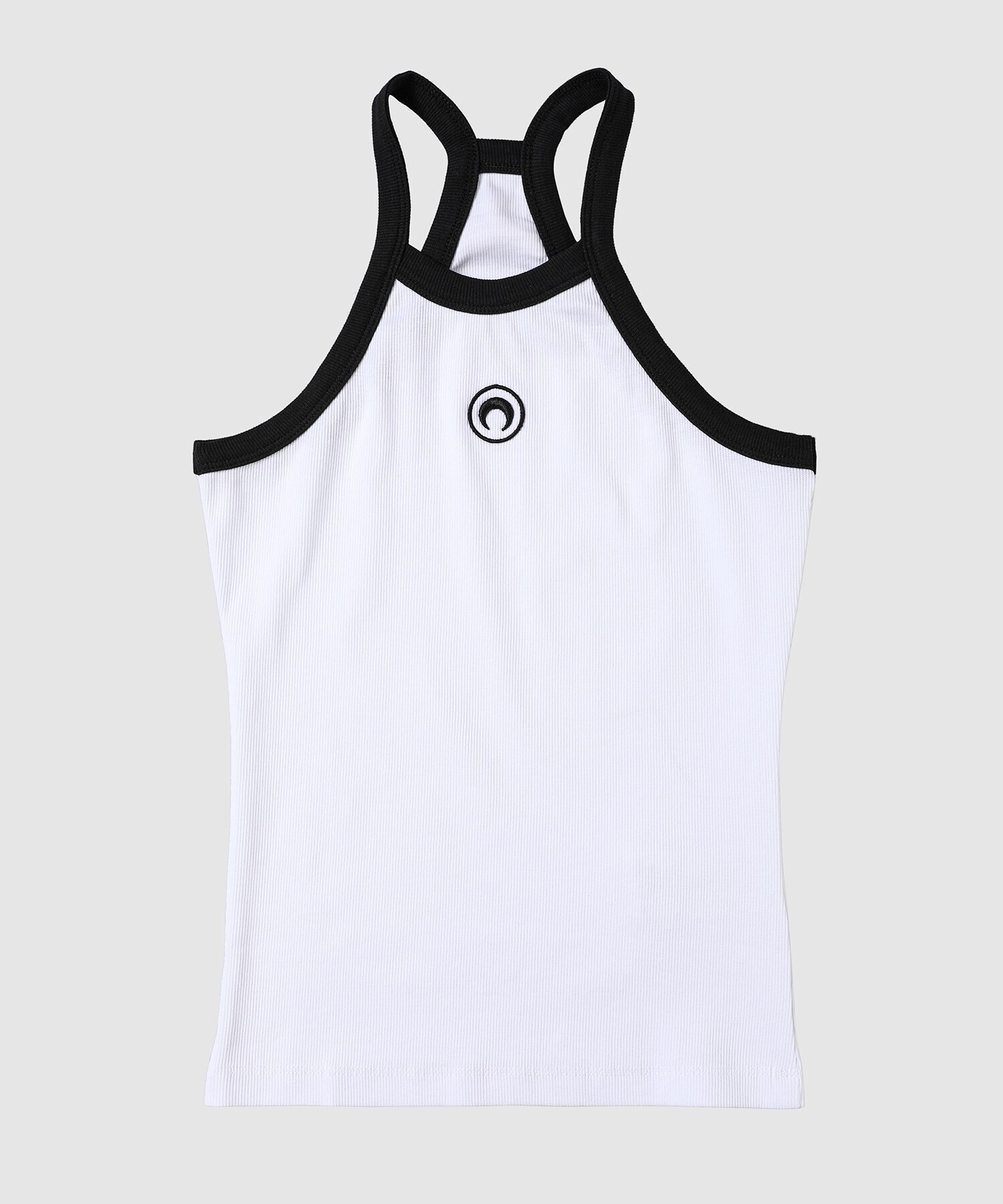 MARINE SERRE ORGANIC COTTON RIB 2X2 TANK TOP