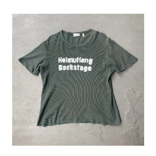 Helmut Lang 90s Archive Backstage T-shirt (Waffle/Mesh)