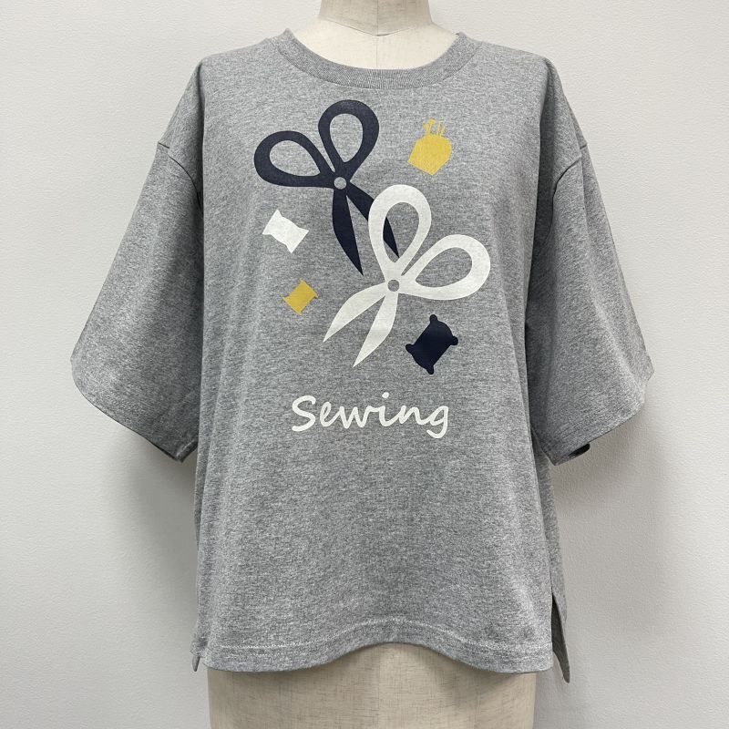 cocora ソーイング柄Ｔシャツ