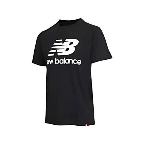New Balance ｴｯｾﾝｼｬﾙｽﾞｽﾀｯｸﾄﾞﾛｺﾞｼｮｰﾄｽﾘｰﾌﾞ Tｼｬﾂ