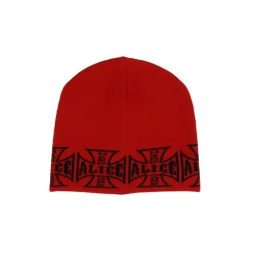 ALICE HOLLYWOOD JACUARD CHOPPER BEANIE