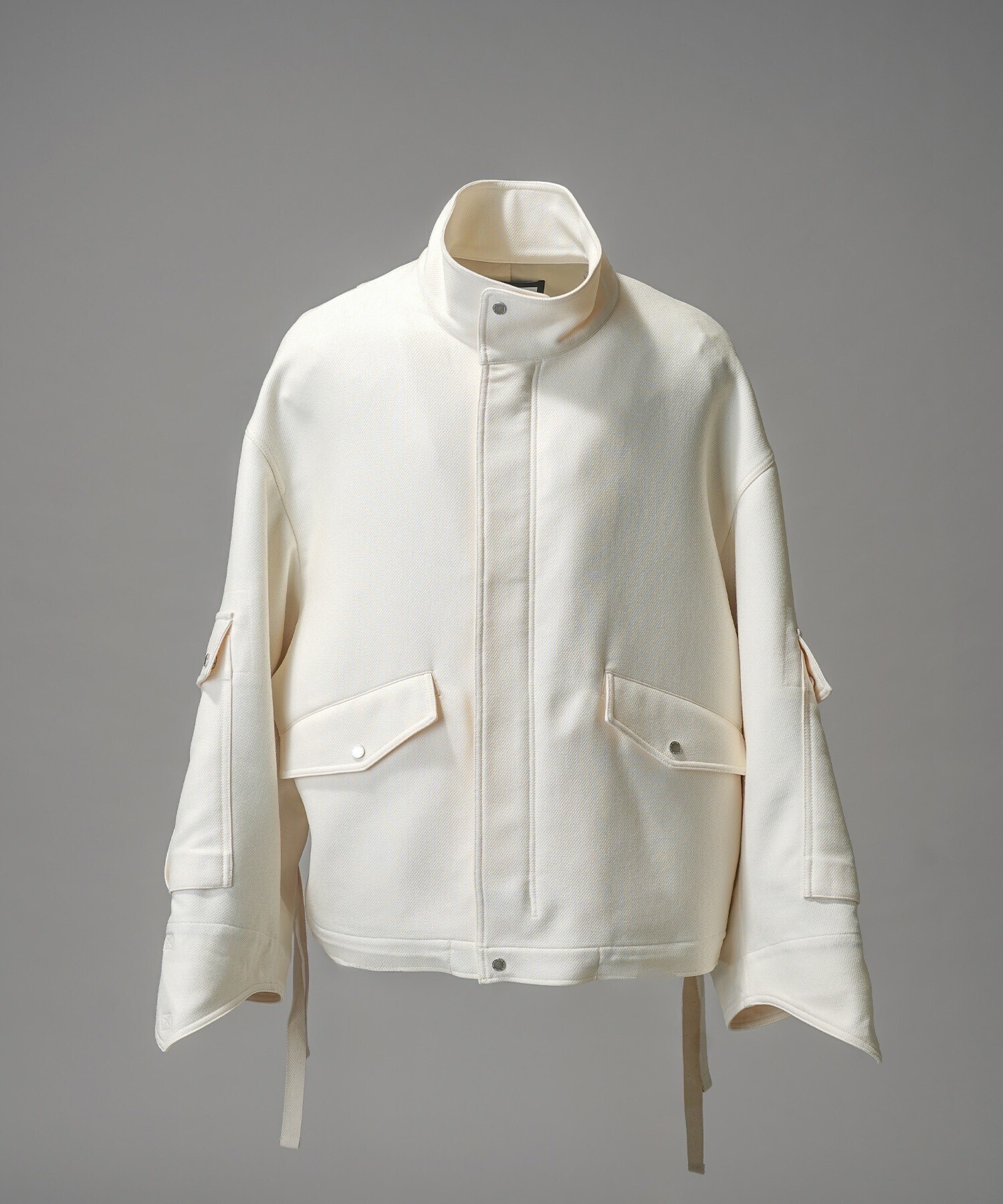 MAISON SPECIAL 《UNISEX》Prime-Over Cargo Big Poket Stand Collar Blouson