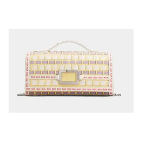 Roger Vivier ベル ヴィヴィエ レザー クラッチ