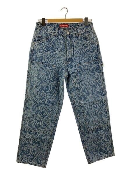 Supreme 22AW/Script Jacquard Double Knee Denim Painter Pant