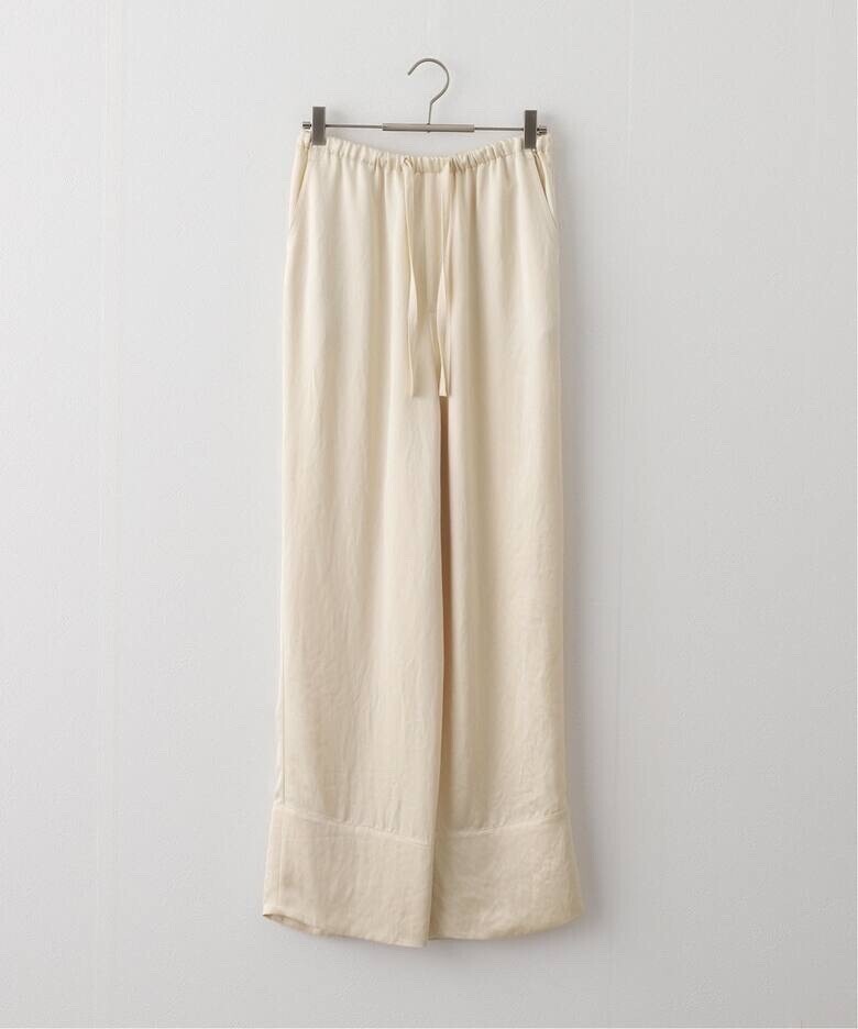TODAYFUL Satin Easy Pants:パンツ