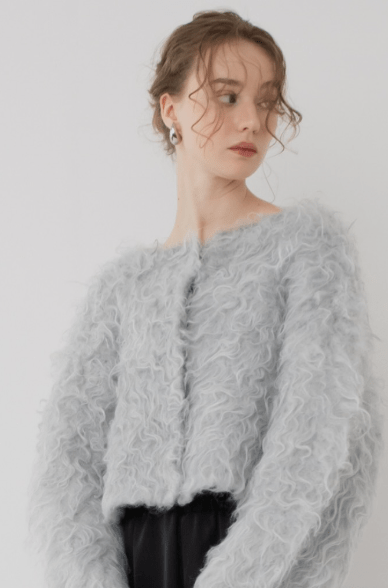 maison de Dolce. wavy cardigan