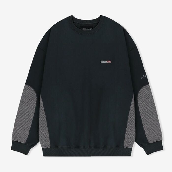 YESEYESEE Y.E.S Waffle Sweatshirt