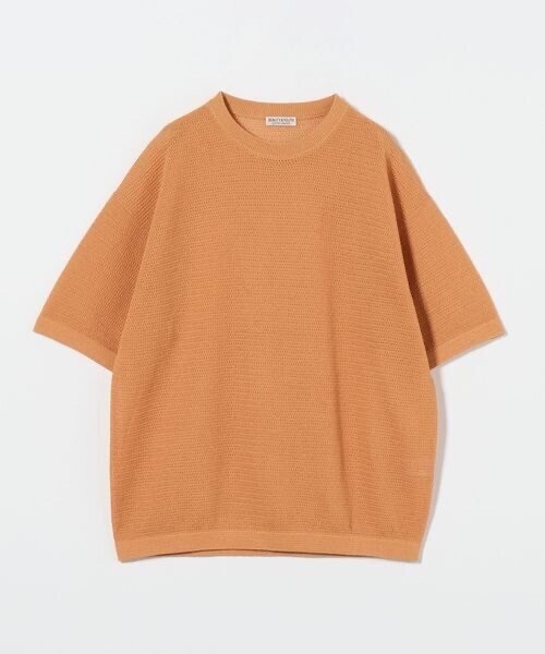 BEAUTY&YOUTH チェーン インレー クルーネック ニット