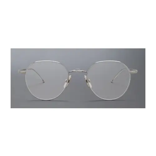THOM BROWNE チタンラウンドメガネ