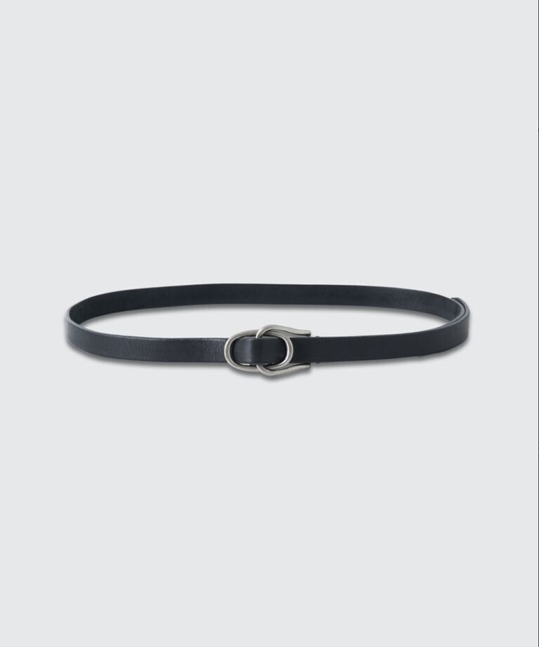 YOKE W RING LEATHER BELT