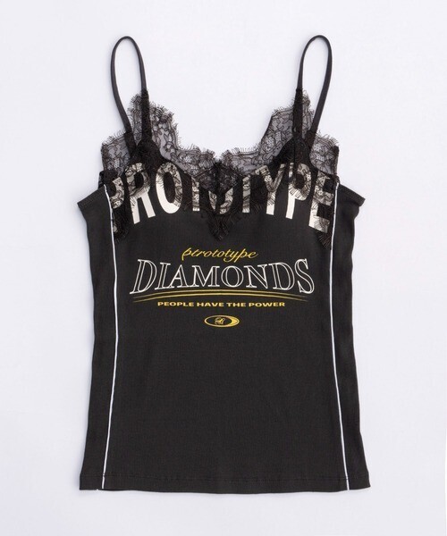 MAISON SPECIAL Lace Docking Camisole/レースカットキャミ