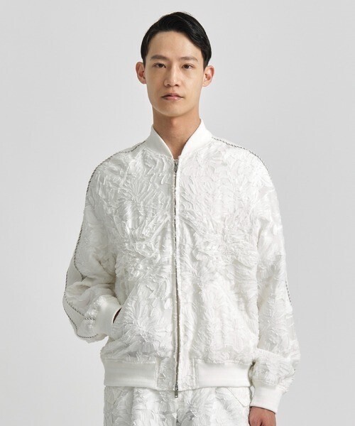 TAAKK JACQUARD BLOUSON/ジャガードブルゾン