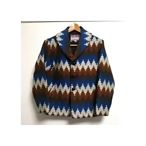 CALEE ネイティブショールカラージャケット