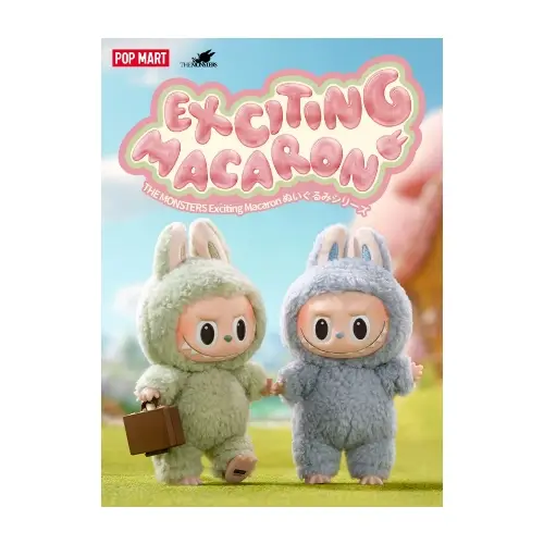 POP MART THE MONSTERS Exciting Macaron ぬいぐるみシリーズ