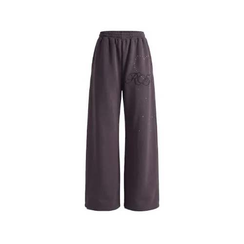 Rosé Muse Logo with rhinestone summer pants