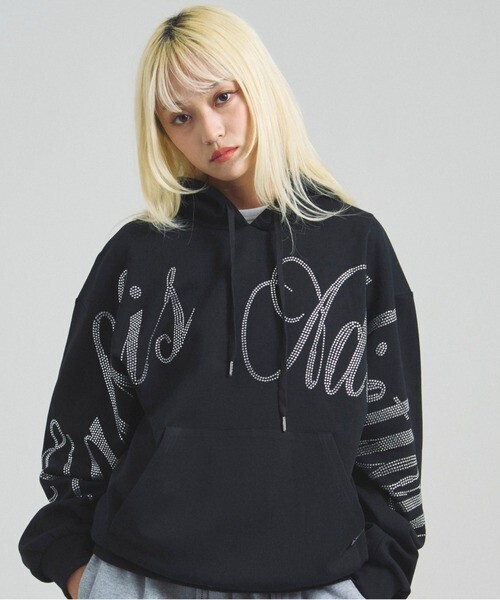 GALLIS ADDICTION GA STONE BIG-LOGO HOODIE