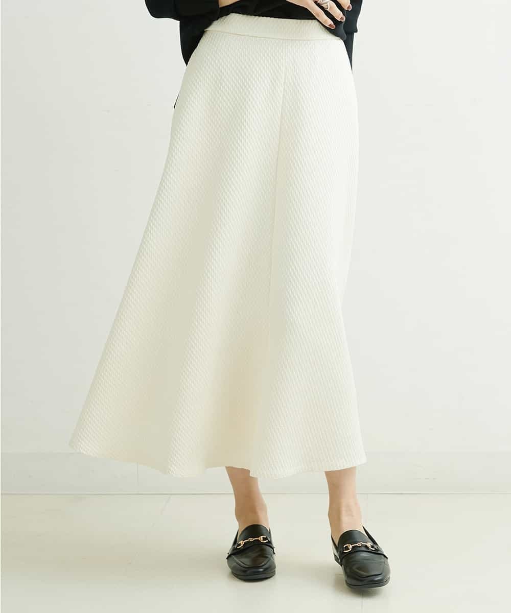 Michel Klein マトラッセフレアスカート