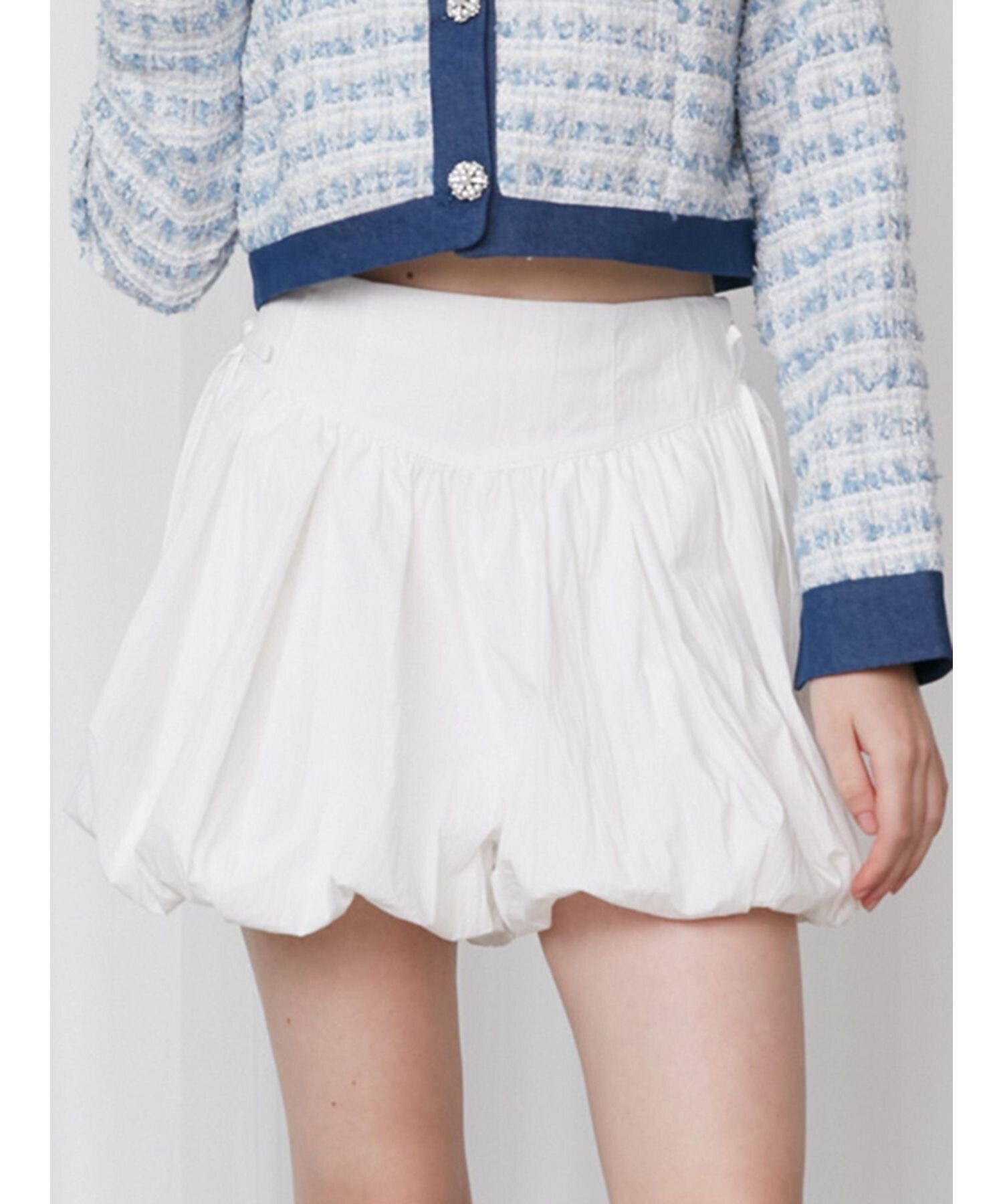 CALNAMUR SKIRT LIKE BALOON MINI CULOTTES