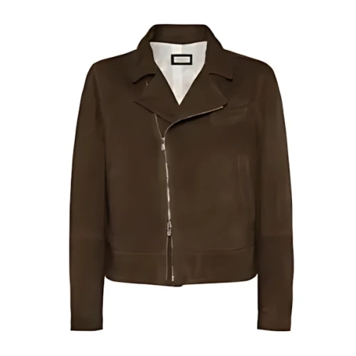 Brunello Cucinelli カントリースエード バイカージャケット