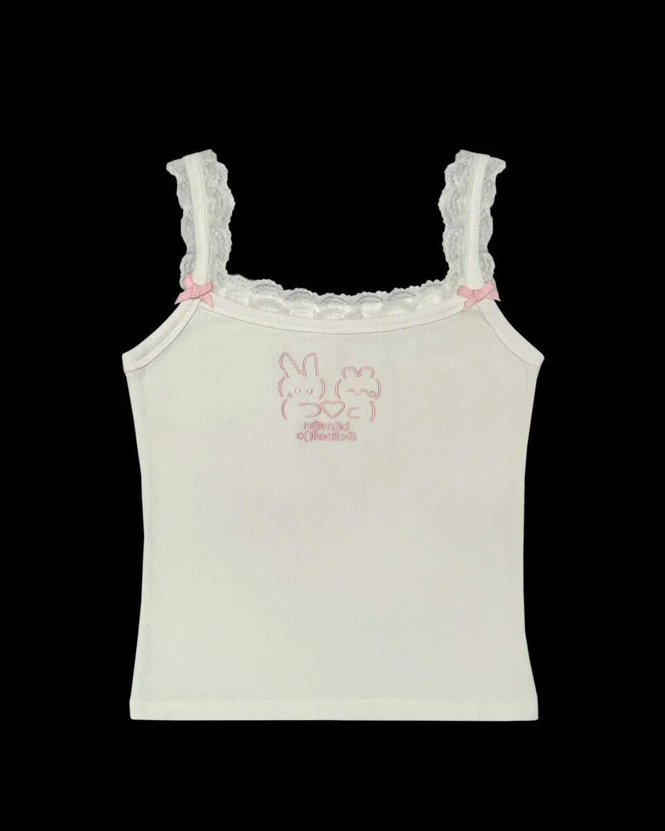 NAMED COLLECTIVE BITTERSWEET CAMI TANK IVORY