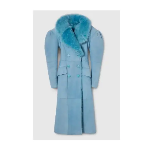 GUCCI Soft long shearling coat