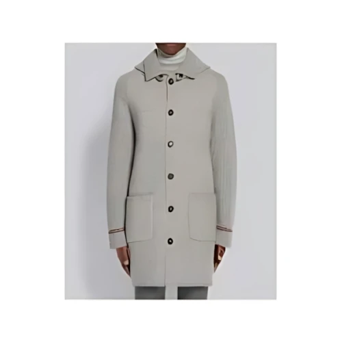 THOM BROWNE オーバーウォッシュ ウールブレンド ダッフルコート