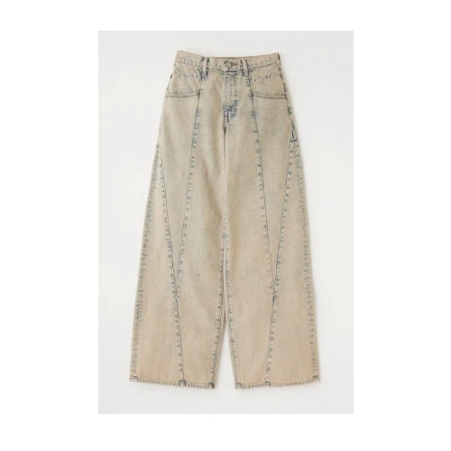 MOUSSY CURVED LINE CHEMICAL BAGGY