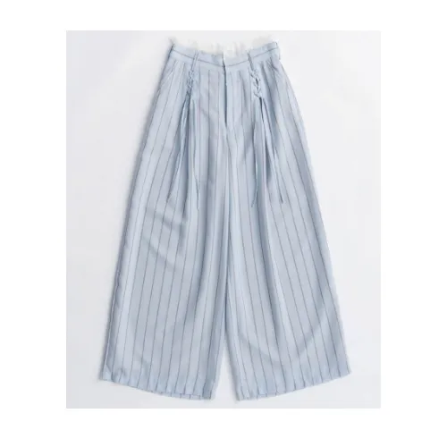 MAISON SPECIAL Lace-up Easy Pants
