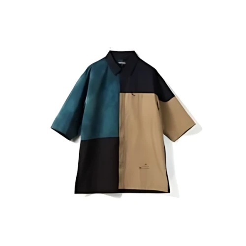 NULABEL 22SS PATCH WORK SHIRT(MULTI A)