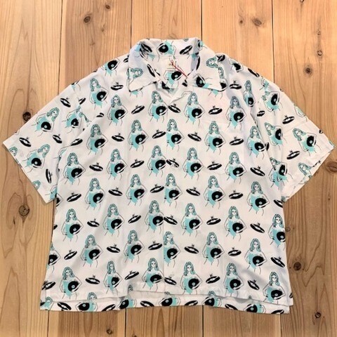 O.K. VINYL HEAVEN OPEN COLLAR SHIRTS