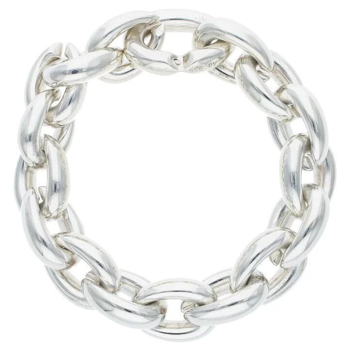 HERMES アクロバットGM シルバーブレスレット