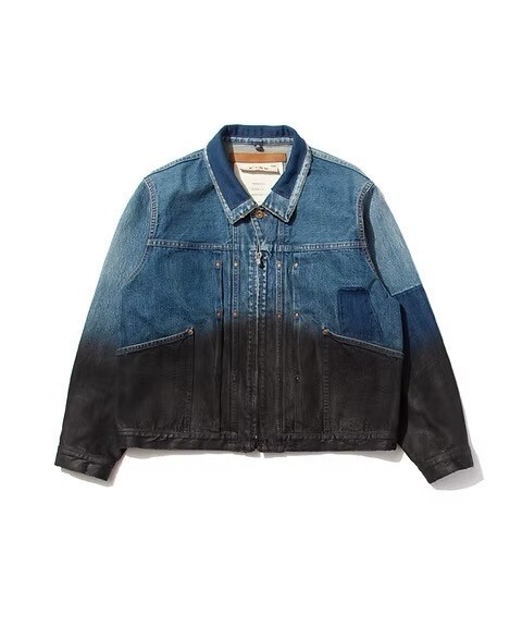KYOU "ROEBUCK"REPAIRED Half Ouled Coated Jacket by 66 Selvedge De