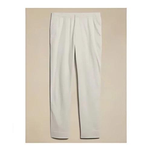 BANANA REPUBLIC リネンコットン スリムージーパンツ