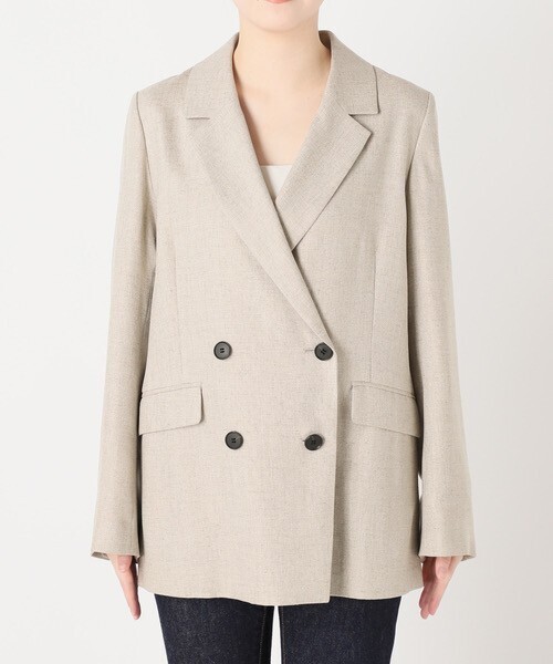 journal standard L'essage アイアスダブルブレステッドジャケット