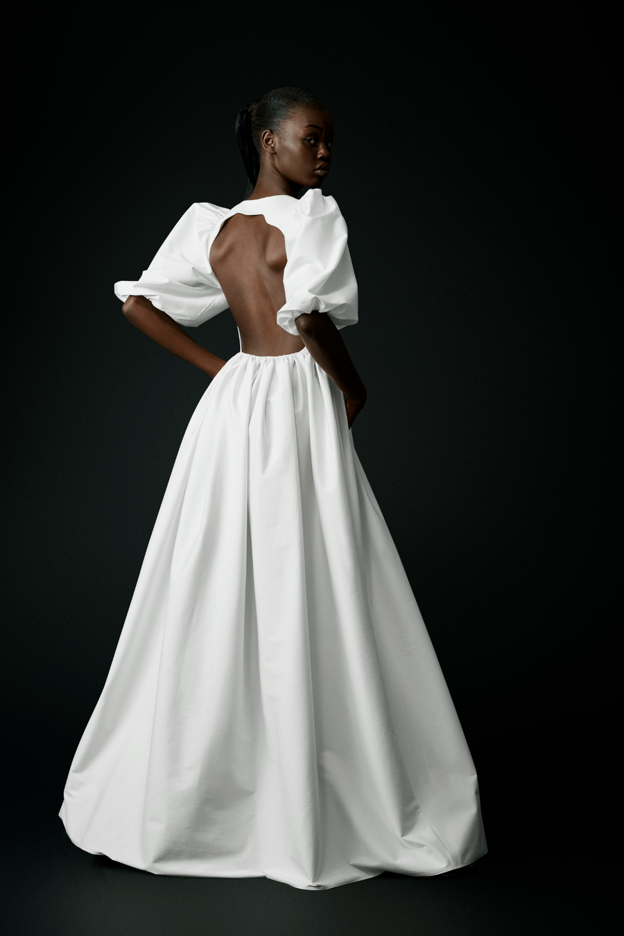 ELAINE HERSBY ANTONELLA DRESS LONG
