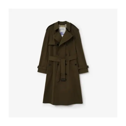 BURBERRY ロング ライトウェイトコットン トレンチコート