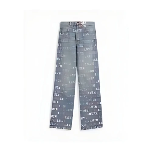 LANVIN LANVIN X FUTURE STRAIGHT FIT PRINTED PANTS