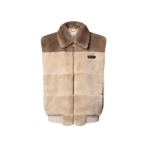 LOUIS VUITTON Mink Gilet