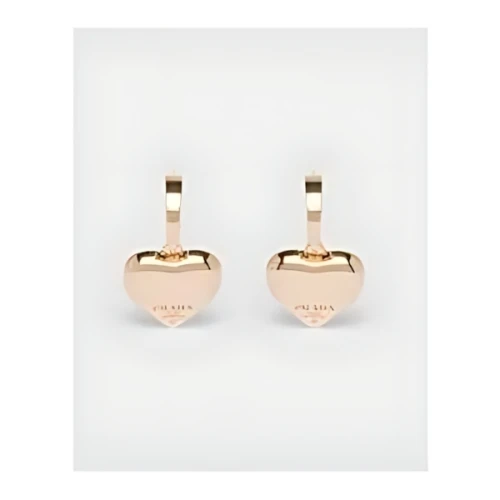 PRADA Eternal Gold イエローゴールド スモールドロップピアス