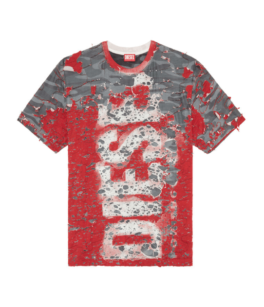 DIESEL T-BOX-PEEL Tシャツ