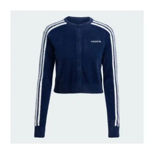 adidas フラッフィー ニットカーディガン