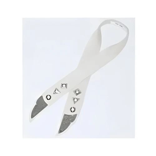 TOGA TOO Metal ribbon tie
