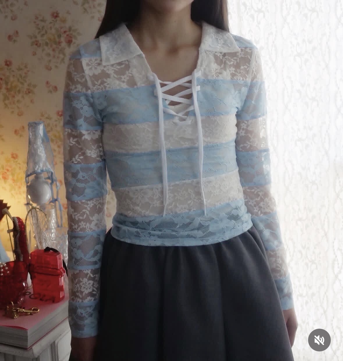 YUHAN WANG lace shirt